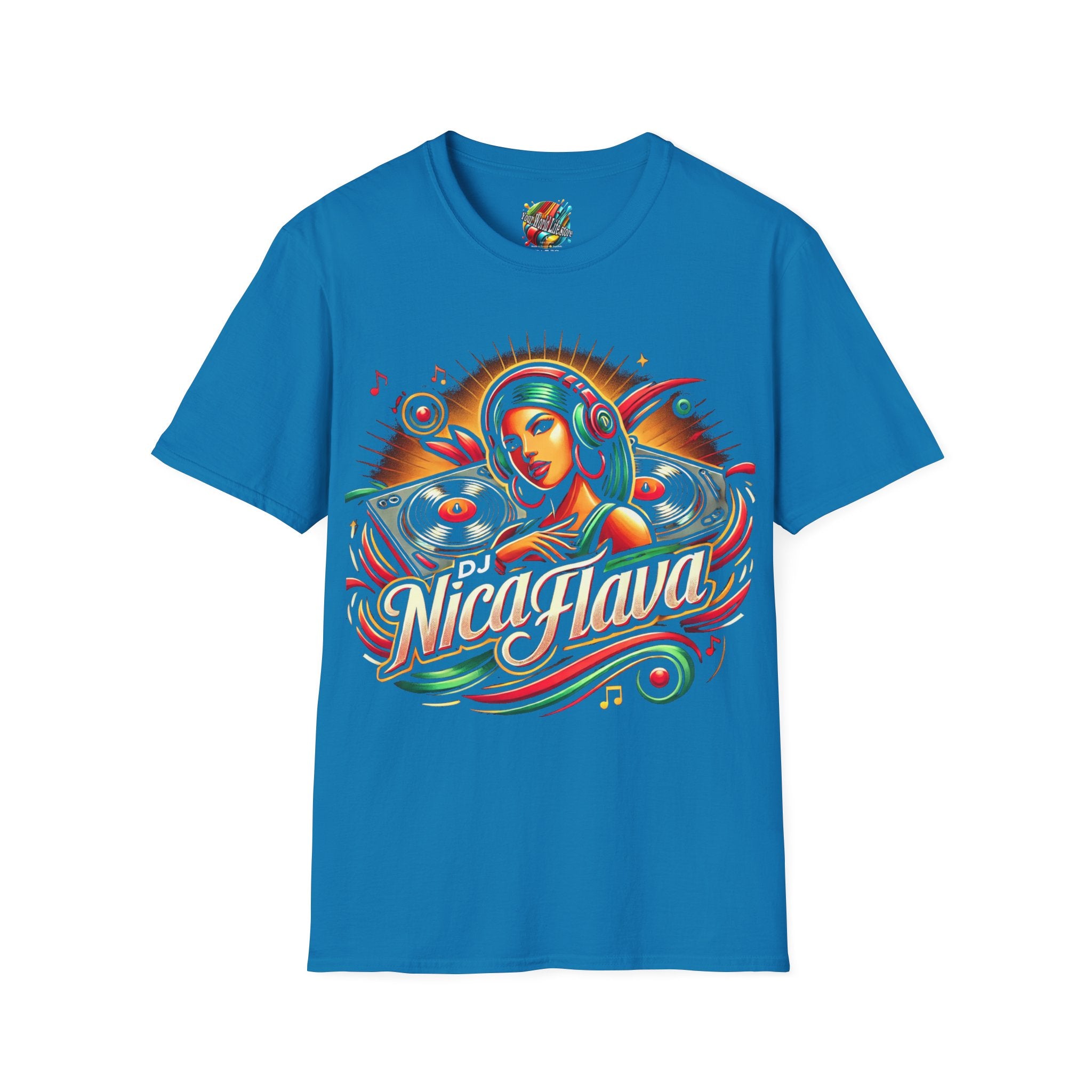 "DJ Nicaflava" Unisex T-Shirt